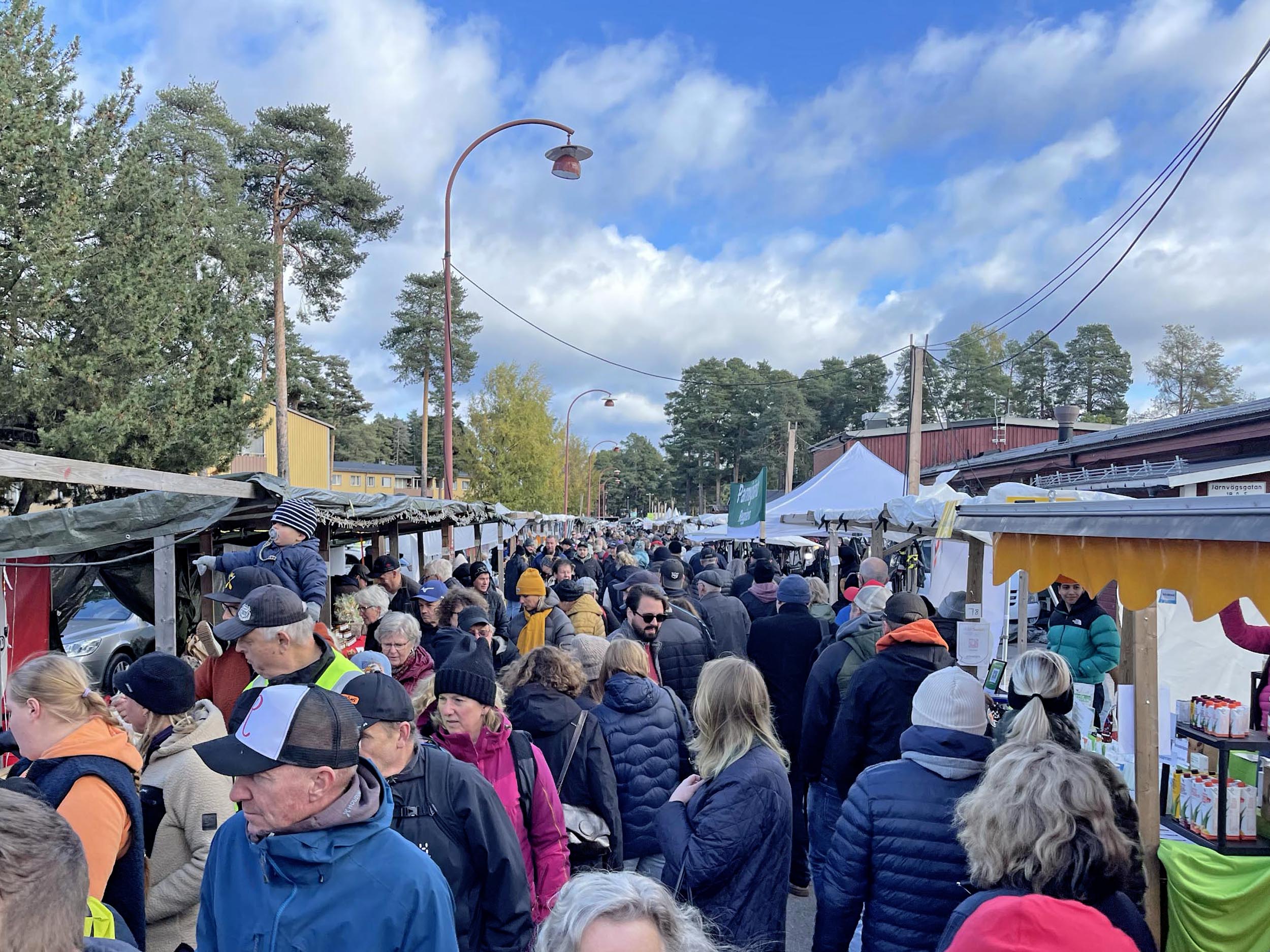 Rättviks Höstmarknad 2023 förenade tradition och nutid